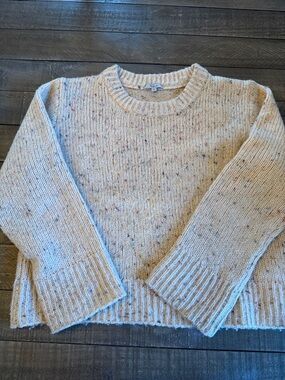 Rails Delia Cream Confetti Crew  Sweater